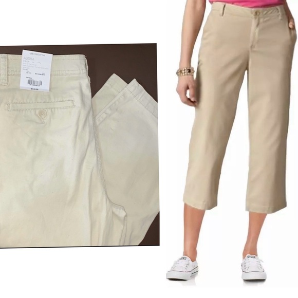 Liz Claiborne Audra Cotton Crop 
